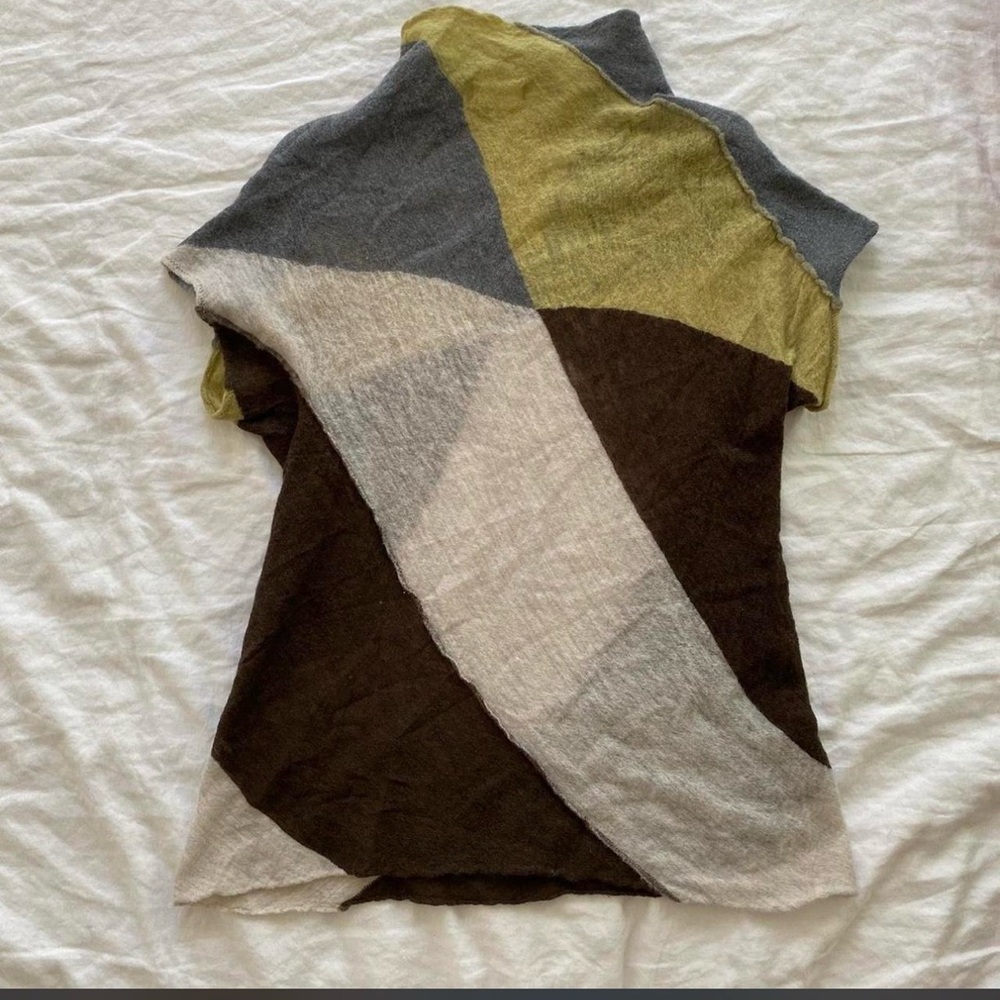 Plantation by Issey Miyake wool top - Japanese archive jewel